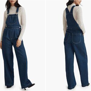 NWT Madewell superwide leg overalls in warham wash